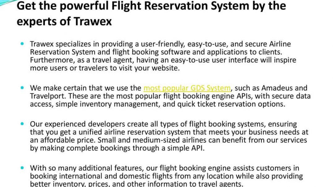 Importance of Flight Reservation System for Airline Companies