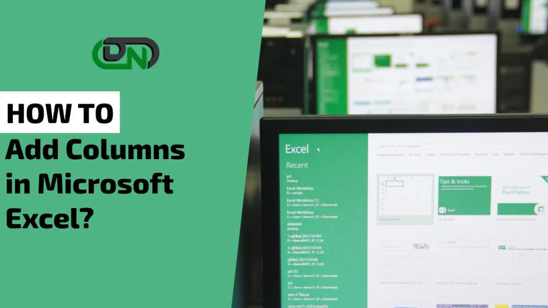 ⁣How to Add Columns in Microsoft Excel | Multiple Non-Adjacent