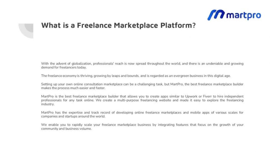 Online Freelance Marketplace