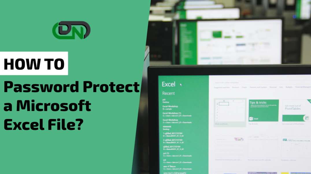 ⁣How to Password Protect an Excel File | Password Protect Excel