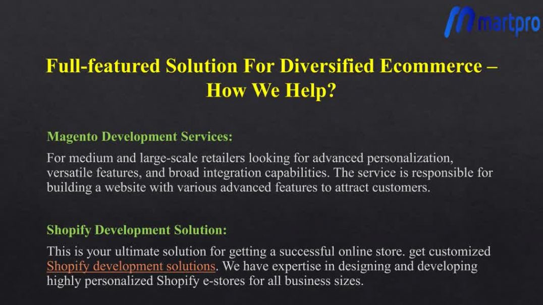 ⁣Custom Ecommerce Development Solutions