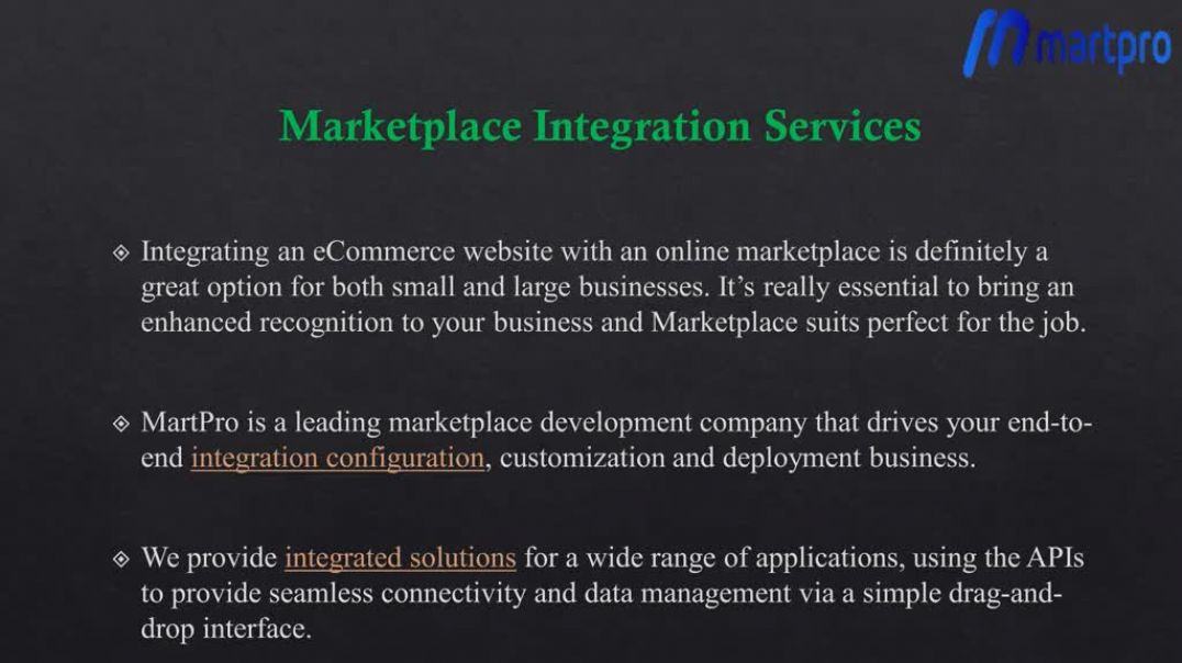 Marketplace integration