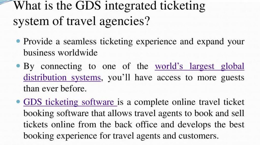 GDS Ticketing System