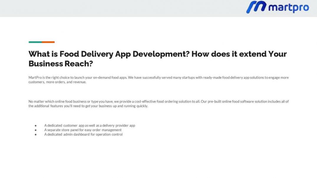 ⁣Food Delivery App Development
