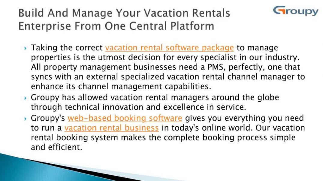 Vacation Rental Management Service