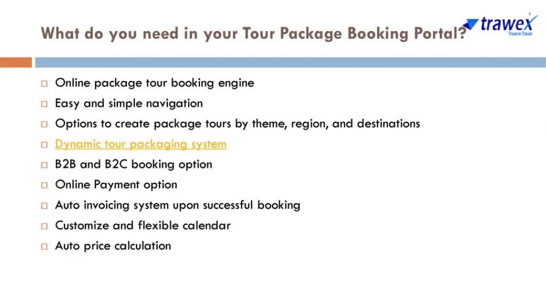 Tour Package Booking System