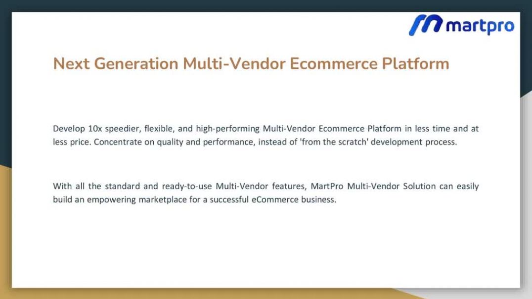 Multi-Vendor Ecommerce Platform
