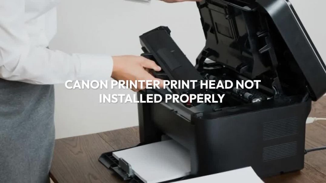 Fix Canon Printer Error U052 Code