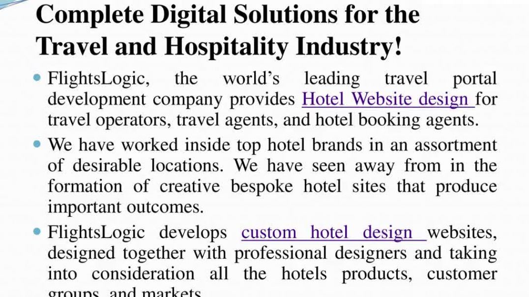 Hotel website Design