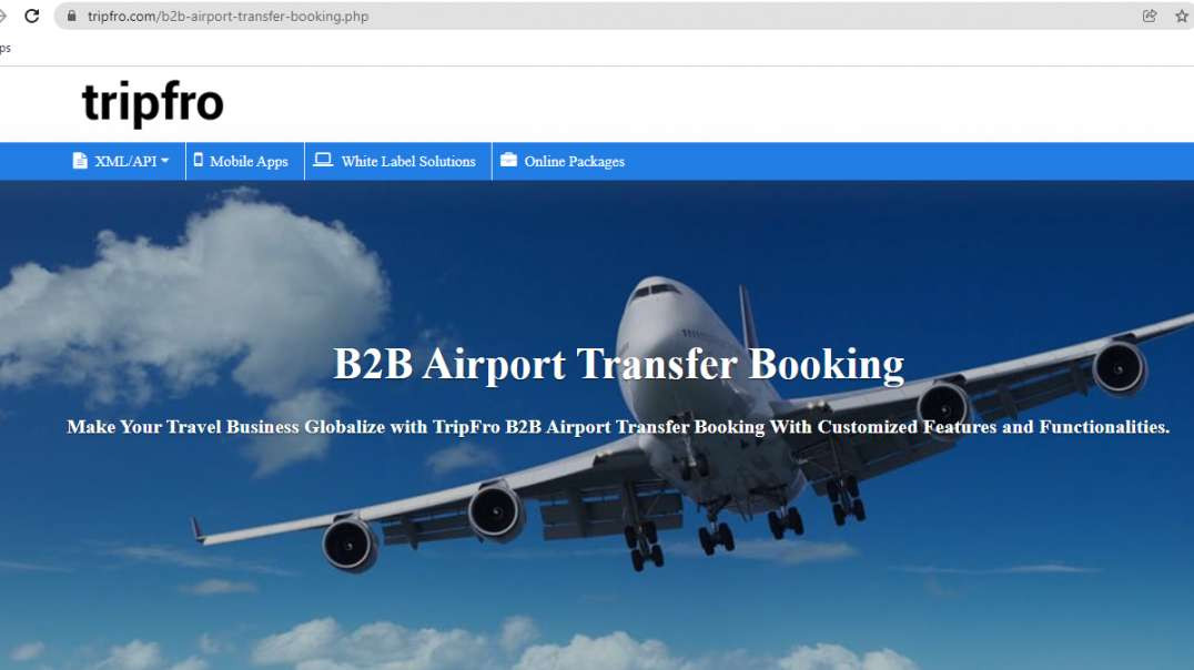 ⁣B2B Airport Transfer Booking