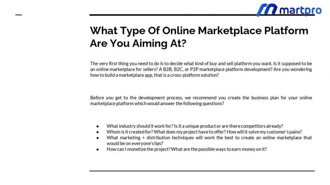 Online Marketplace Software