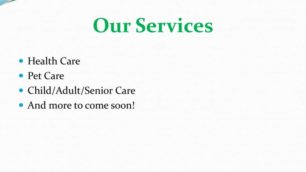 Online Care Services Marketplace
