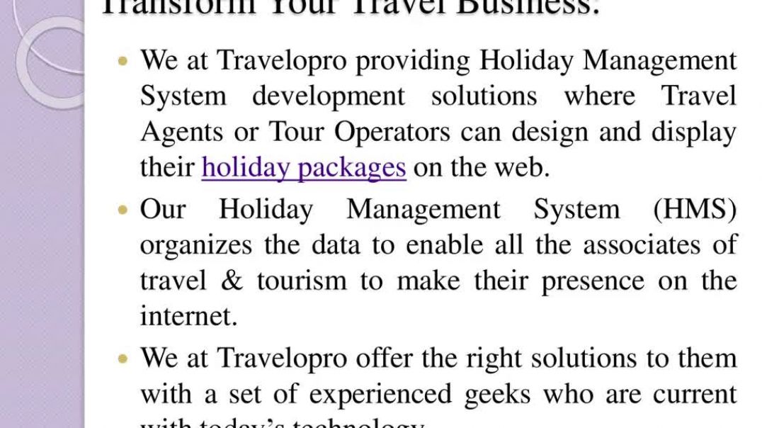 Holiday Management System