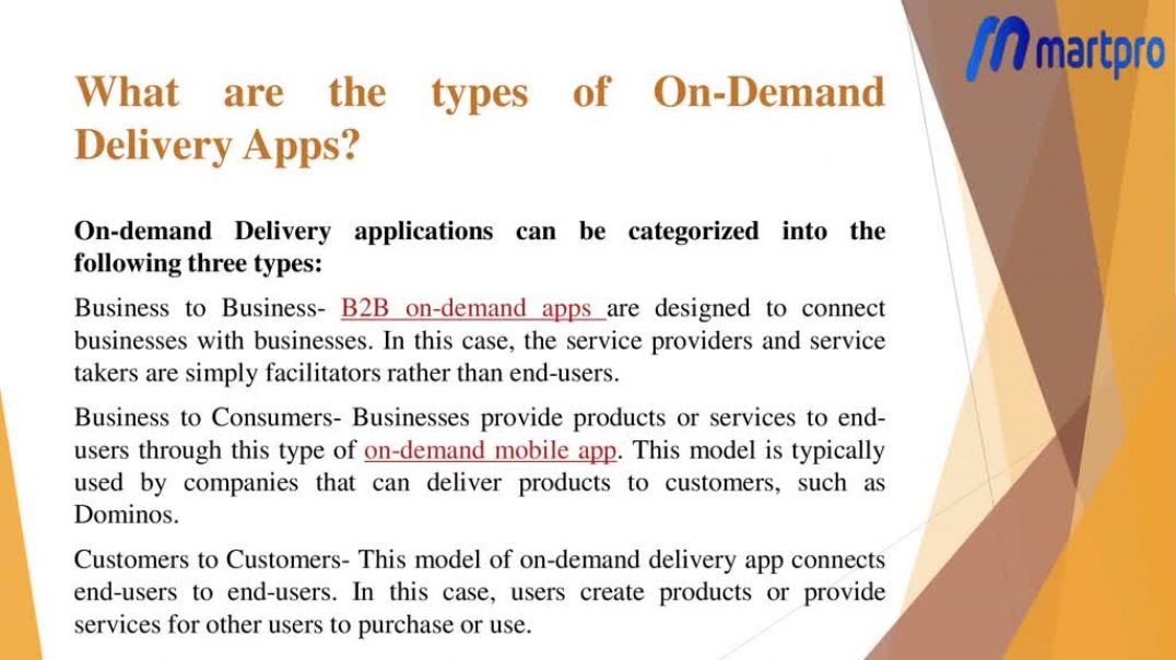 Develop On Demand Delivery App
