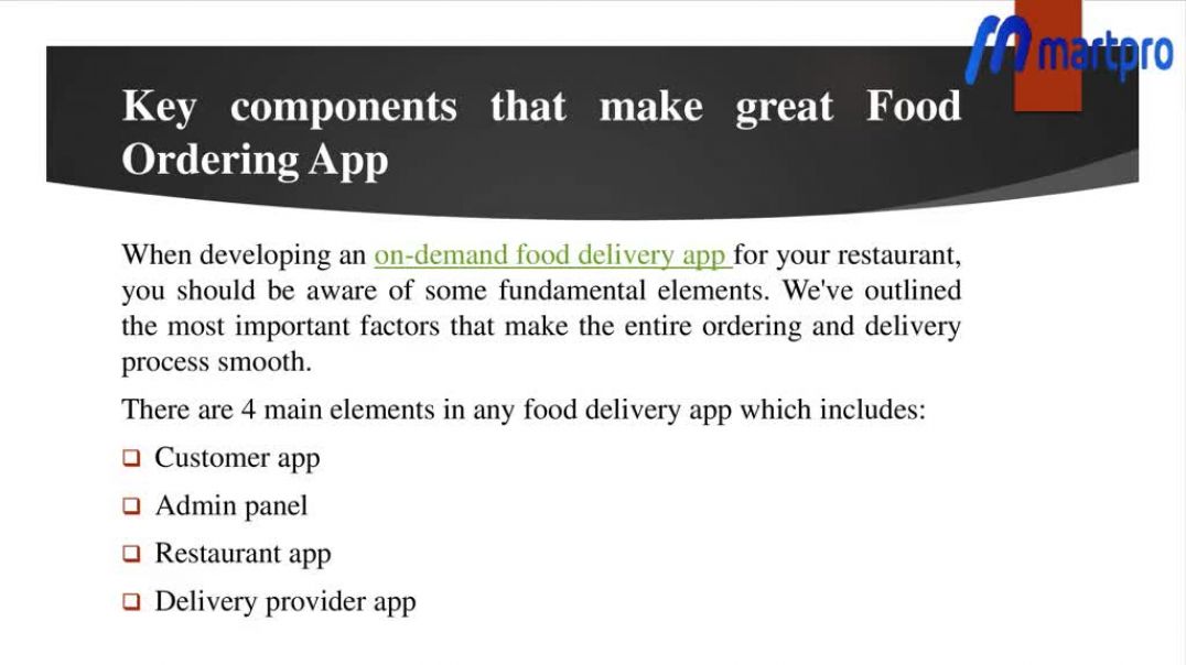 ⁣Online Food Ordering App Development