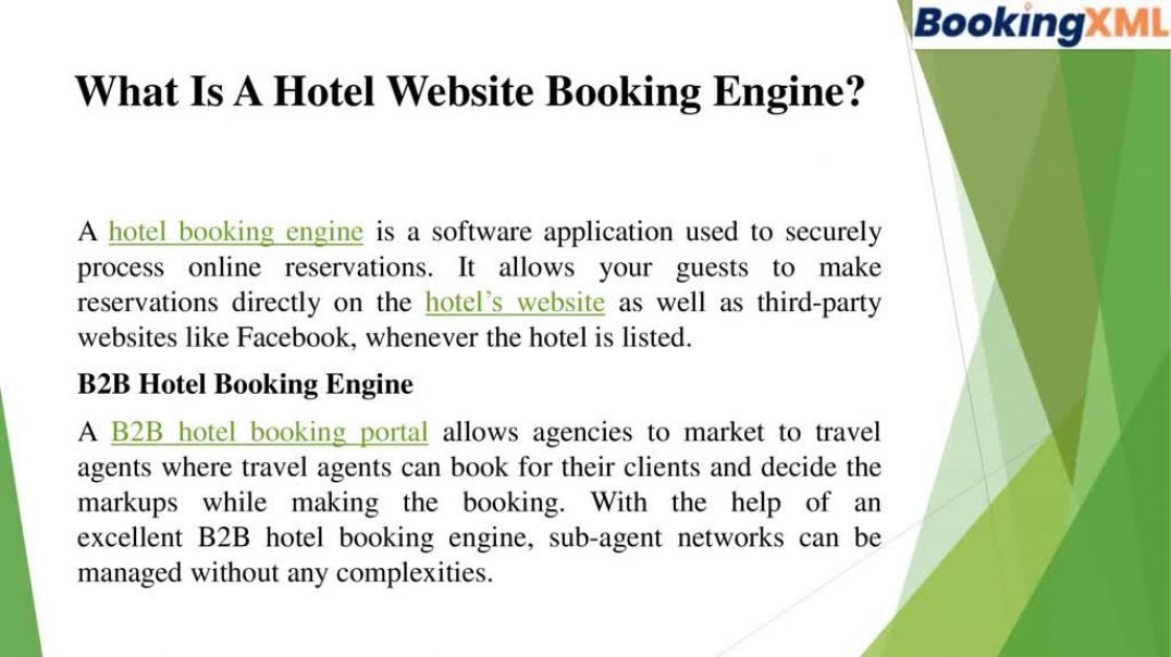 Web Hotel Booking Engine
