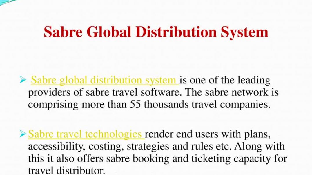 ⁣Sabre Travel Booking System (1)
