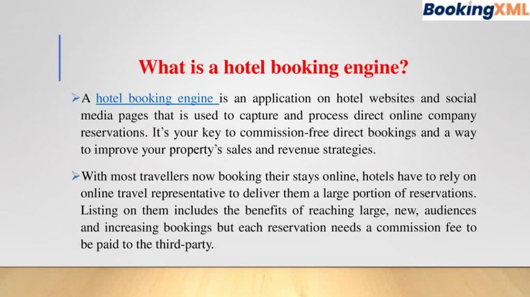 Booking Engine for Hotels
