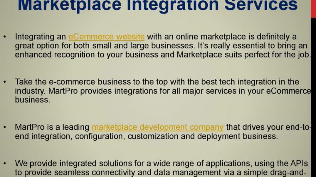 Marketplace Integration
