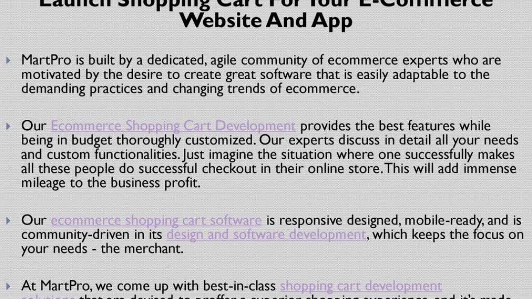 ⁣Ecommerce Shopping Cart Application