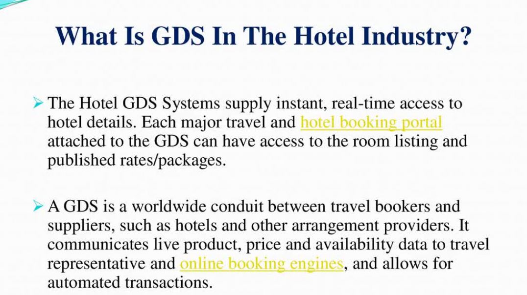 Hotel GDS System - FlightsLogic
