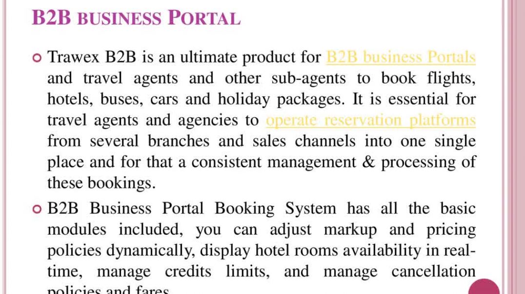 B2B business Portal