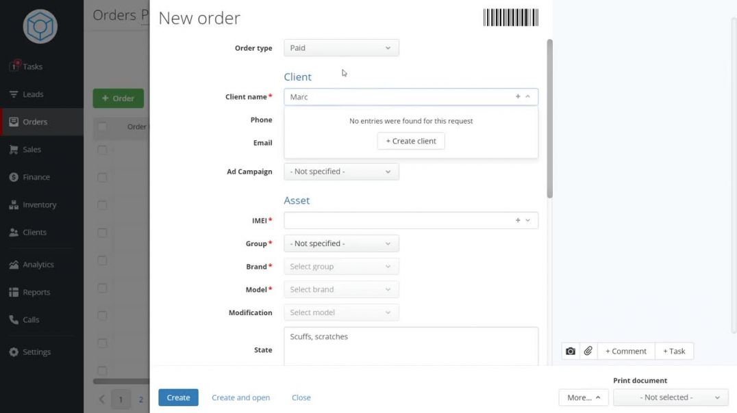 ⁣How to create an order_ _ Orderry Onboarding