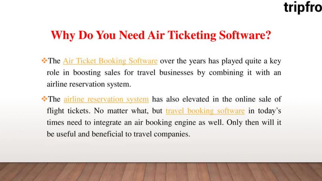 Air Ticketing Software