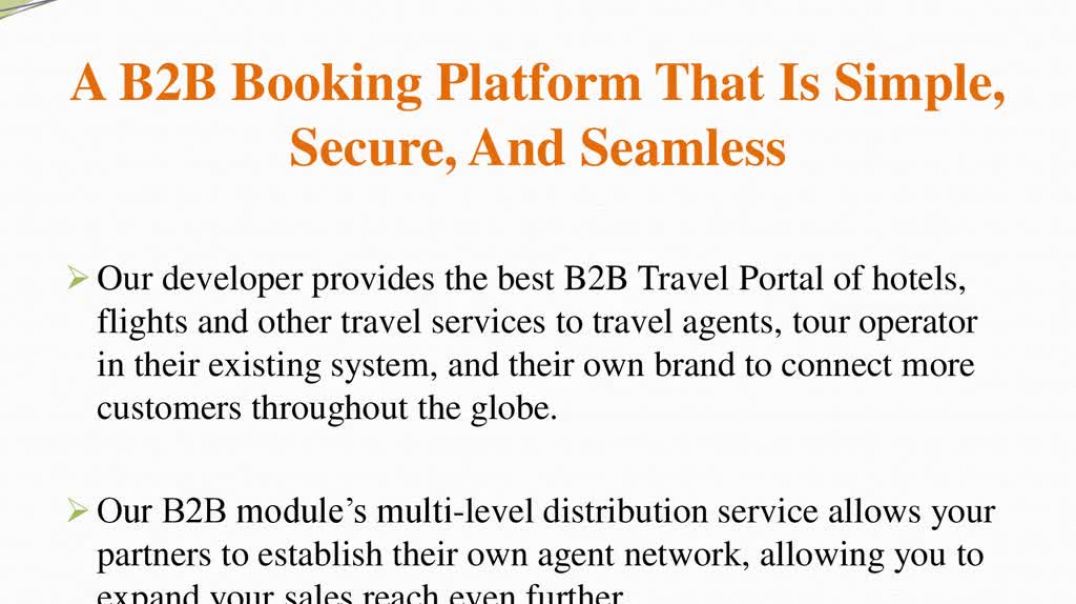 ⁣B2B Booking Platform