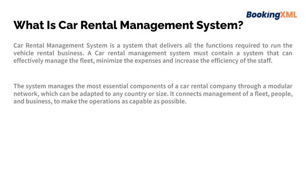 ⁣Car Rental Software