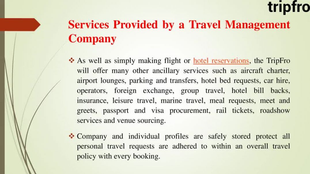 ⁣Travel Management Companies