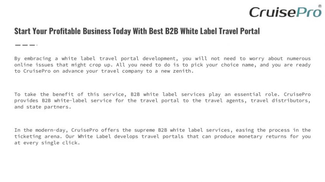 Best B2B Flight Booking Portal