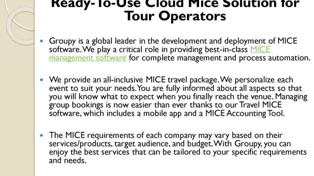 MICE Software