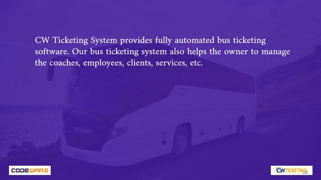 Bus Ticketing Software - Online Bus Booking System