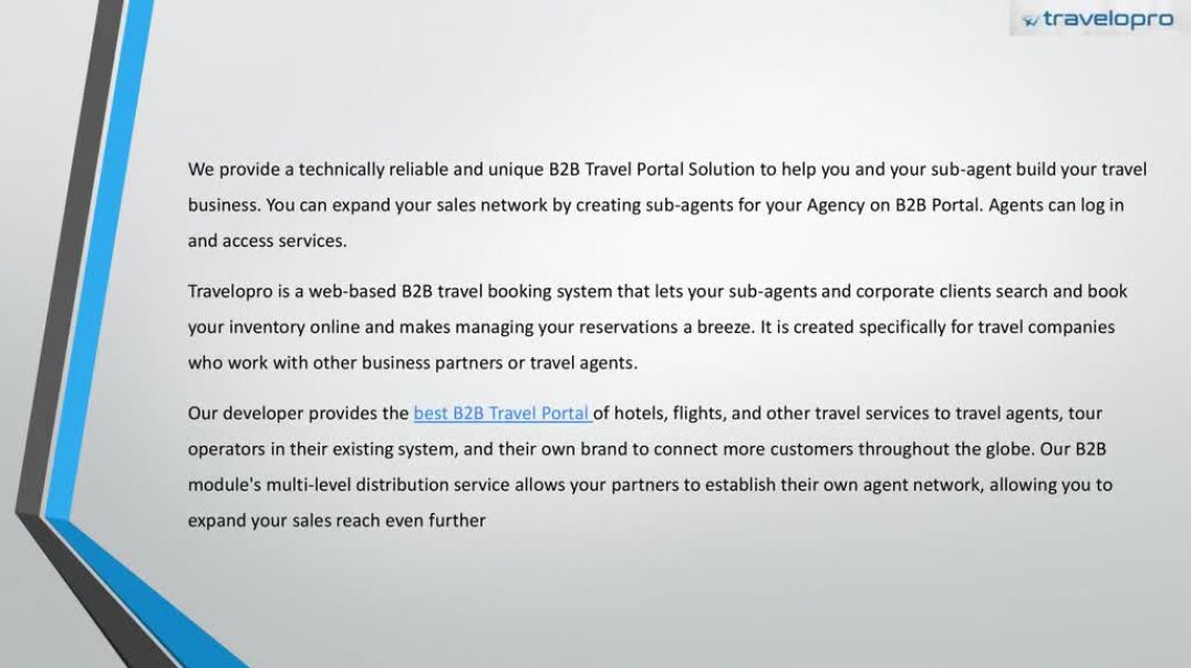 B2B Booking Platform | B2B Travel Portal
