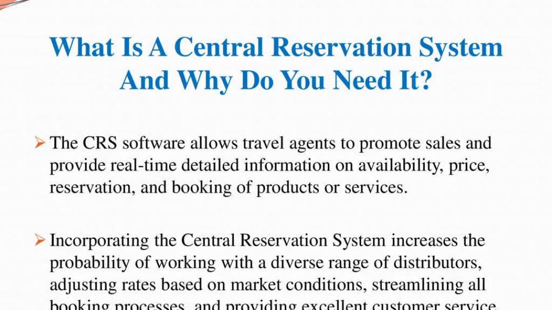 ⁣Central Reservation System