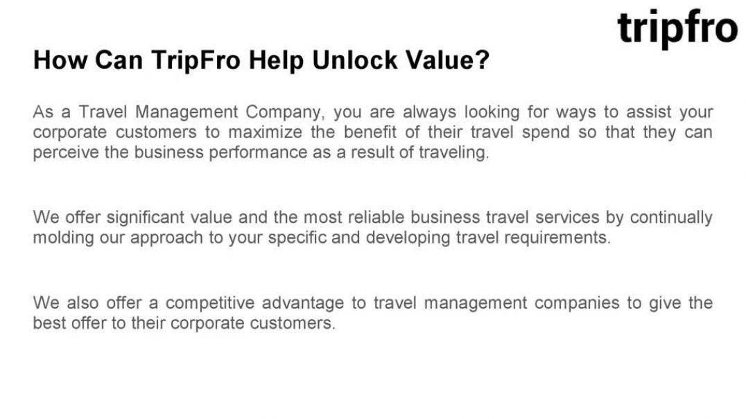 Corporate Travel Management Companies