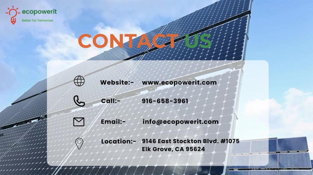 Best Solar Equipment Supplier | EcoPowerit