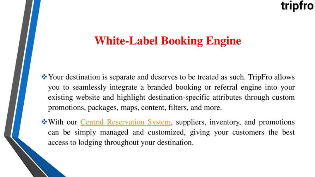 ⁣White Label Travel Booking Engine