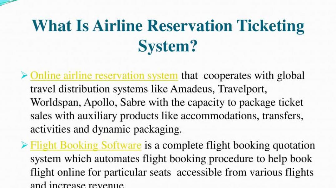 ⁣Airline Reservation Ticketing System