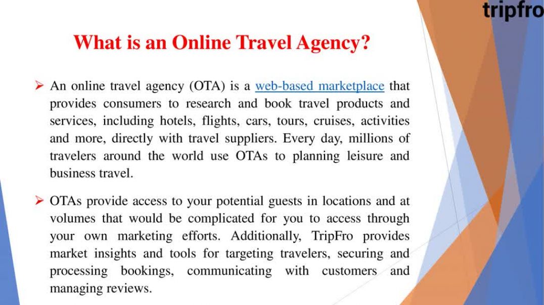 ⁣Online Travel Agencies