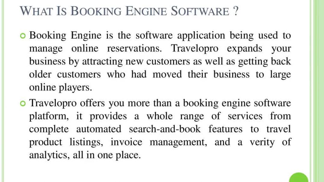 ⁣Booking Engine Software