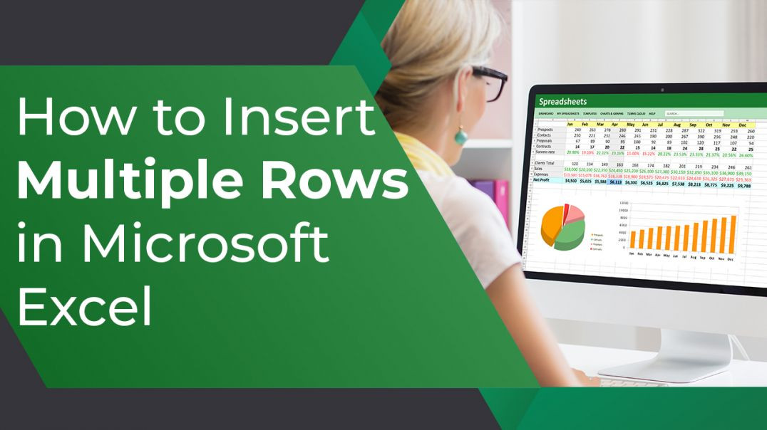 ⁣How to Insert Multiple Rows in Microsoft Excel - Dancing Numbers