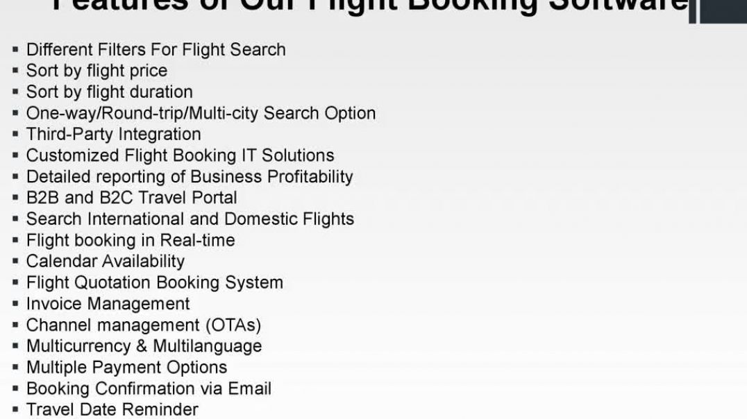 Best Flight Booking Software