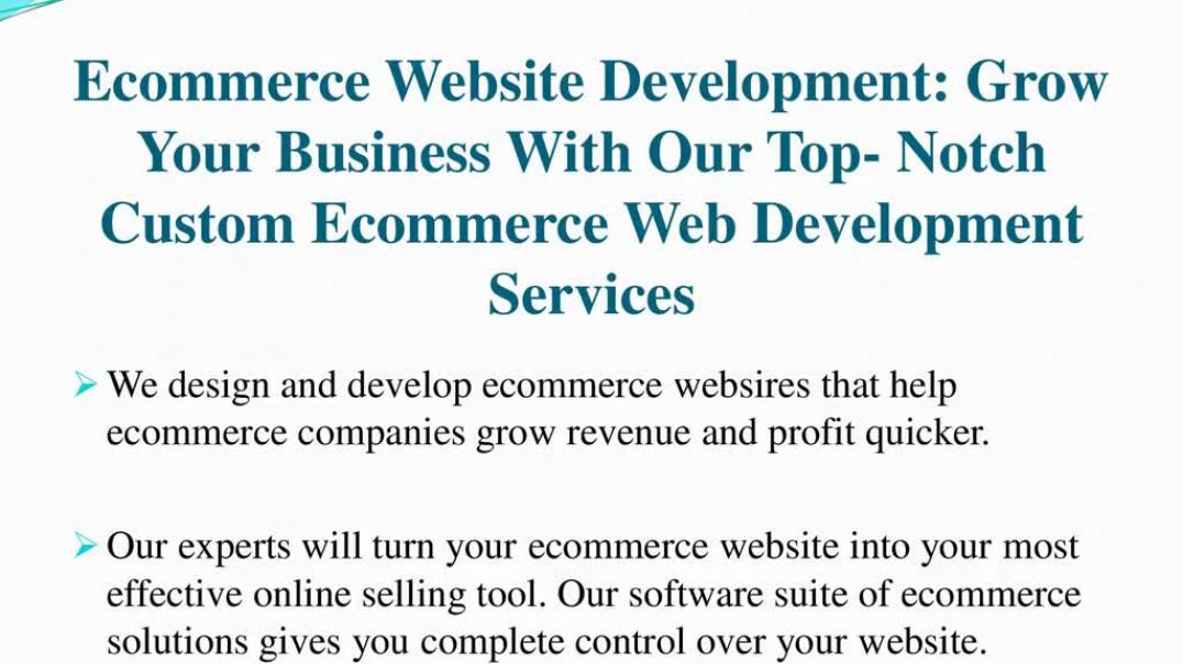 ⁣E-commerce Website Development