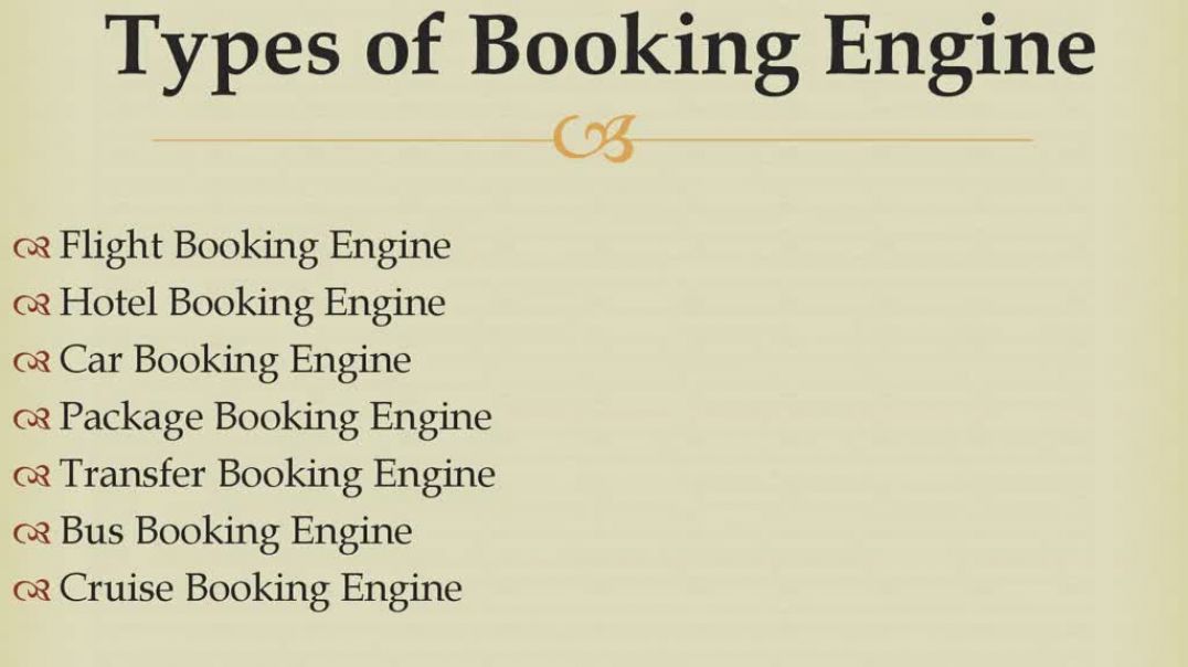 ⁣Booking Engine Software