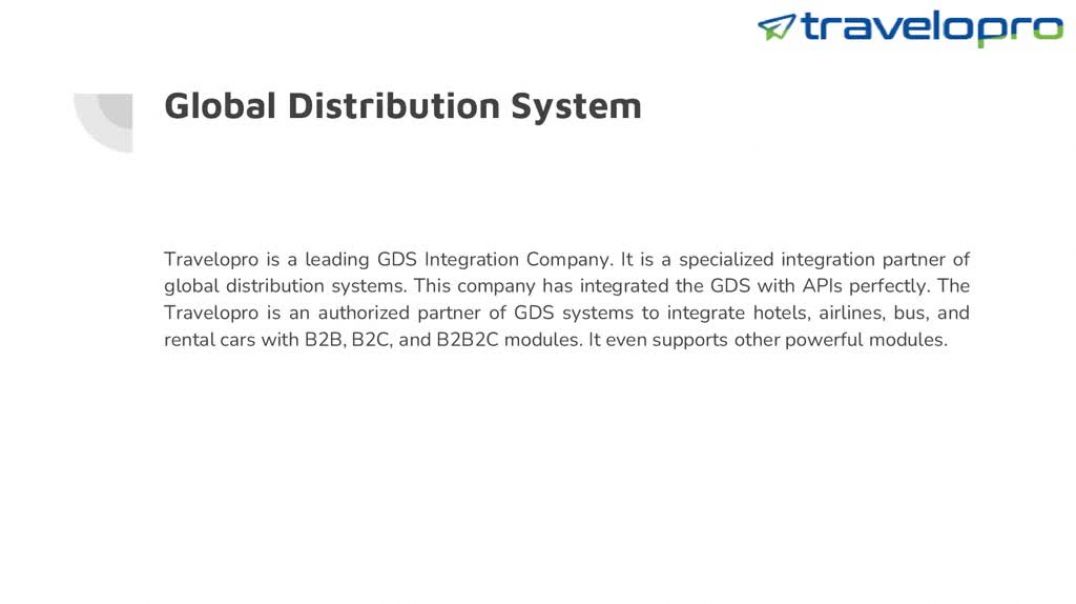 ⁣GDS API Integration
