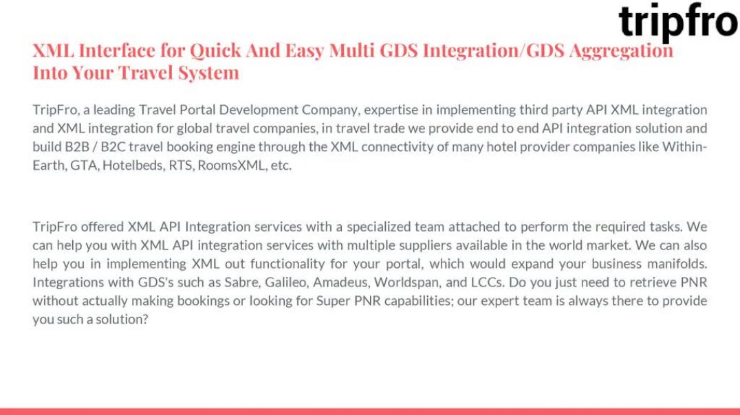 XML Integration