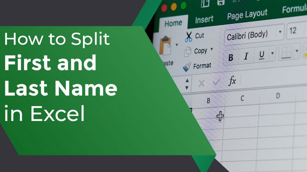 How to Split First and Last Names in Excel | Excel Split Names Tutorial