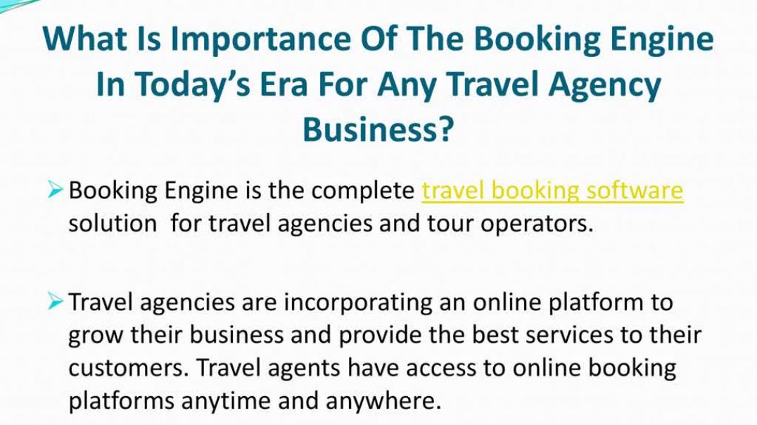 Booking Engine For Travel Agencies